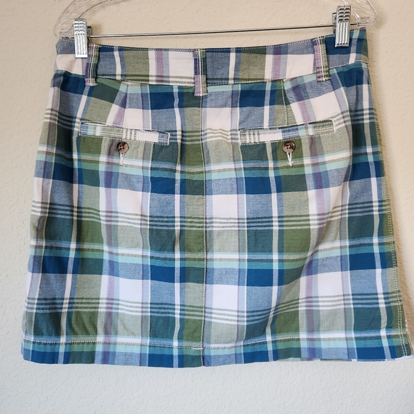 Sonoma Life & Style Plaid Original Skort,  Size 8 - Picture 2 of 6